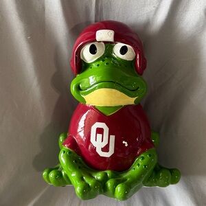 OU University of Oklahoma Frog statue Forever Collectibles Sooners